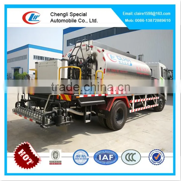 DongFeng 4X2 210HP Asphalt Distributor Bitument Tank Truck photo-6