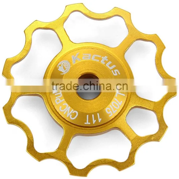 Kactus CNC Mountain Bicycle Jockey Wheel Rear Derailleur Pulley Alluminum Alloy Bike Parts for SHIMANO SRAM 11T photo-3