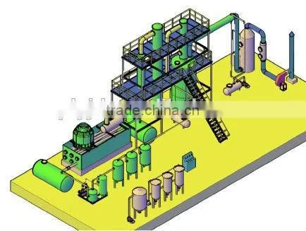 Pyrolysis Oil To Diesel Refinery Distillation Unit 10 Ton Capacity photo-2