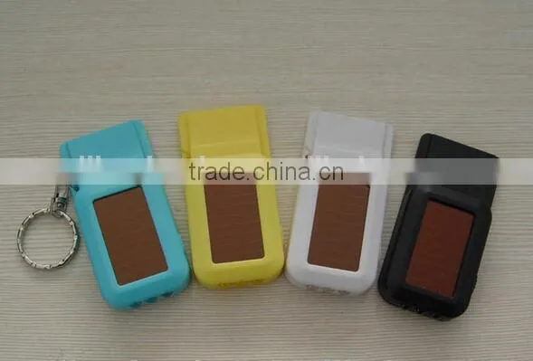 NEW Love Gift Key Chain Whistle Keyring Ring Mini USB Solar Cell Power Bank photo-2