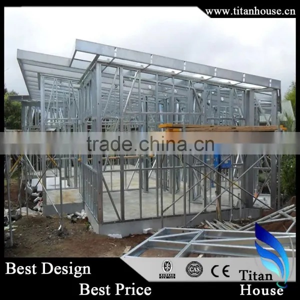 Cheap Zinc and Aluminum Steel Light Gauge Steel Prefabricated House photo-4