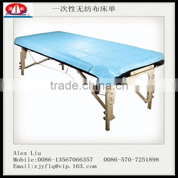 Cheap Colorful TNT Non-woven Bed Sheets photo-2