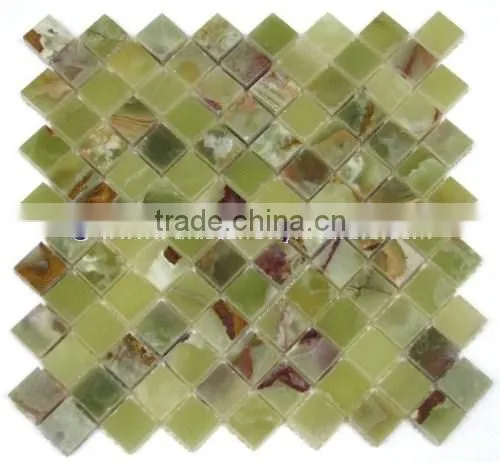 PAKISTAN CHEAP 2017 GREEN ONYX MOSAIC TILES COLLECTIONS photo-2