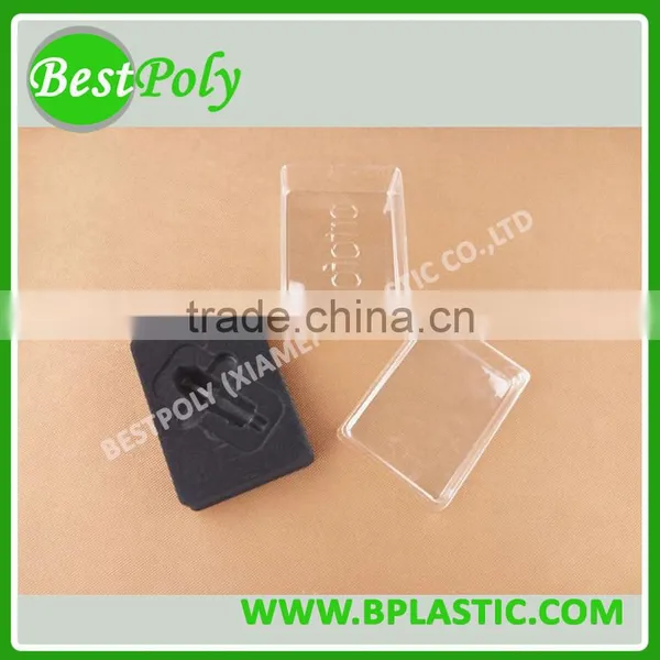 Black Flock Tray PS Flocking Tray for Electronic photo-5