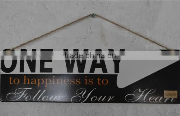 2016 Custom Antique French Metal Hanging Door Signs photo-6