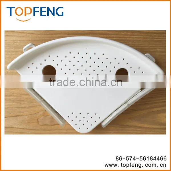 Zero Installation Corner Shelf/bathroom Shelf Corner Shelf/plastic Corner Shelf photo-2