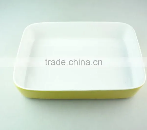 2016 New Design Hot Sale Manufacture Ceramic Bakeware, Wholesale Bake Plate in Stock photo-2
