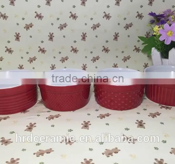Stocked Wholesale Solid Color Stoneware Ice Cream Bowl photo-4