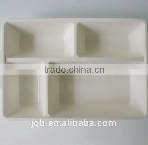100% Melamine Plate Melamine Snack Tray With 3components photo-4