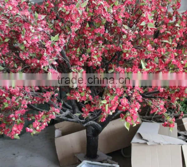 Cherry Blossoms Artificial Floral Tree Decorations,Fake Cherry Blossom Tree For Sale photo-2