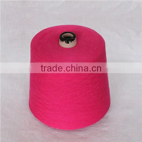 Top 32s/2 Cotton Yarn Dyed Carded Yarn photo-2
