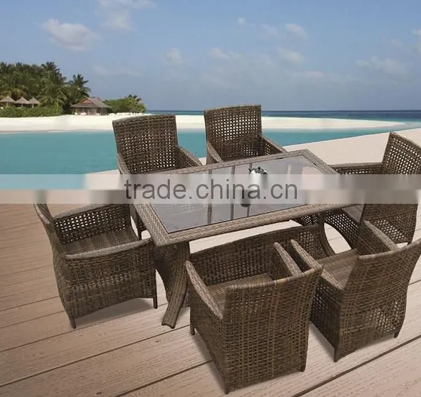 Garden Furntiure-rattan Dining Set photo-2
