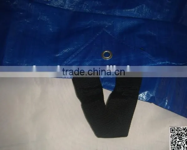 Waterproof Drawstring PE Tarpaulin Leaf Poly Tarp photo-5