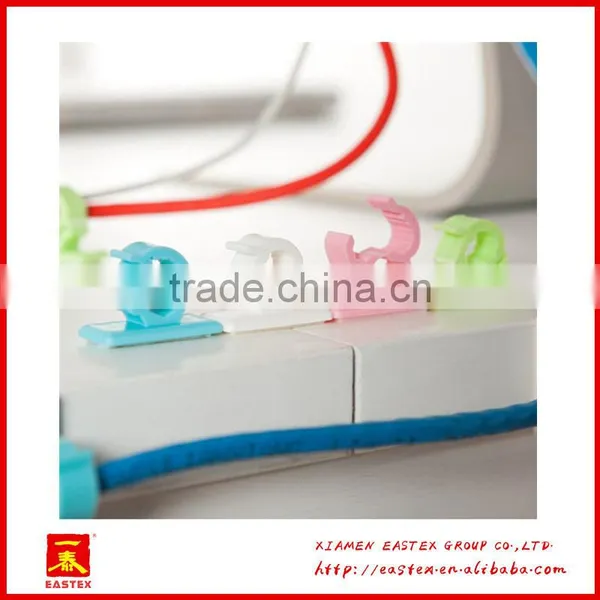 Multi-purpose Hook Table Fixed Clip Desk Wire Holder photo-2