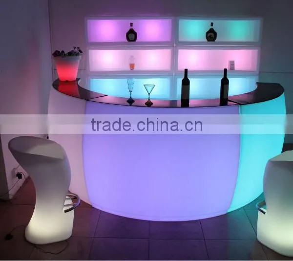 Amazing Led Bar Table , Fantastic LED Light and Water Bubble Moving Table photo-6