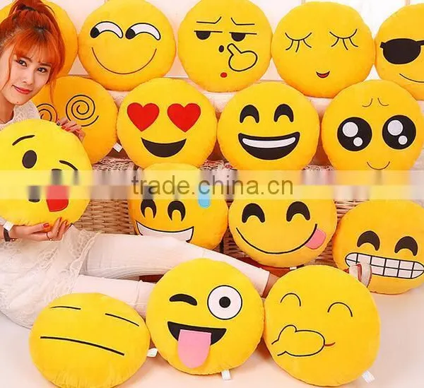 2017 Hot Sell Emoji Bolster Cushion photo-4