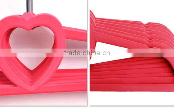 Round Heart Velent Kimono Plastic Hanger photo-2