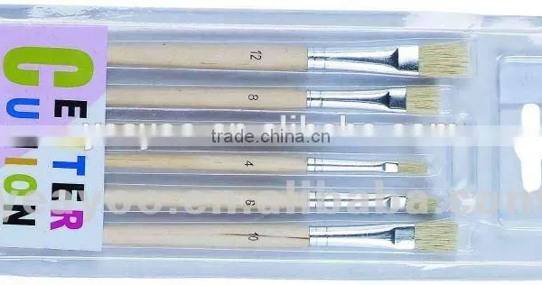 10pcs/set Gold Nylon Hair Watercolor Painting Brushes Artist Brushes Paintbrushes for Sale photo-6