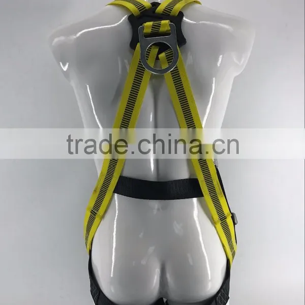 Yellow Cheap Full Body Harness With Lanyard photo-2