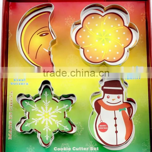 Christmas Set Gingerbread Man Cookie Cutter Stainless Steel Commercial Beard Cookie Cutter photo-5