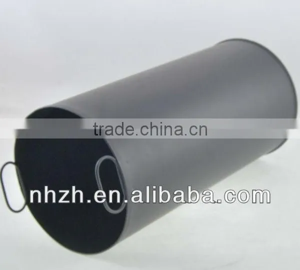Furniture Outdoor Middle Standing Matte Black Ash Bin photo-2