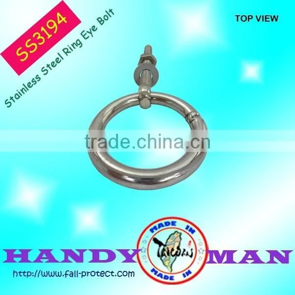 Ring Eye Bolt With Nut & Washer photo-3