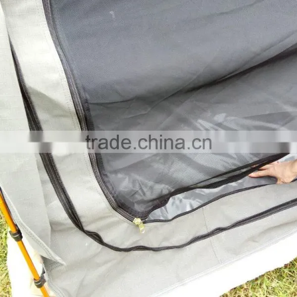 One Person Single High Quality Camping Canvas Swag Tent photo-6