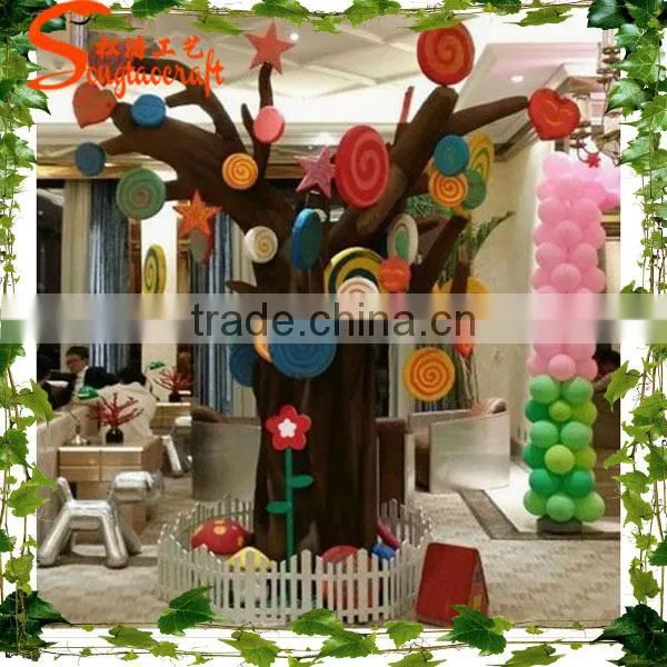 Hot Sale Artificial Tree Indoor Artificial Candy Tree for the Kids Decor photo-2