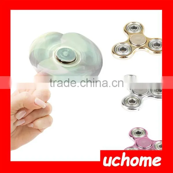 UCHOME 2017 Best Tri-Spinner Fidget Toy Plastic EDC Hand Spinner photo-3