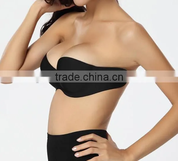 Girl Sexy 3/4 Thin Cup Push up Invisible Bra photo-2