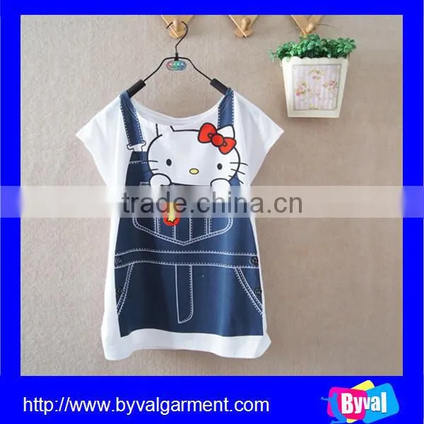 OEM Top High Quality Short Sleeve Blend Color Cotton Body Fit t Shirt Women photo-2