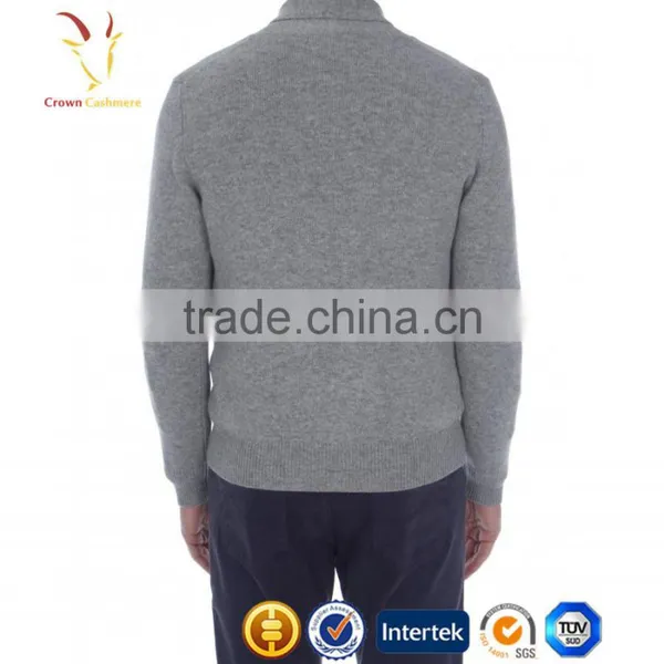 Luxury Mens Cashmere Sweater Cardigans With Buttons photo-2