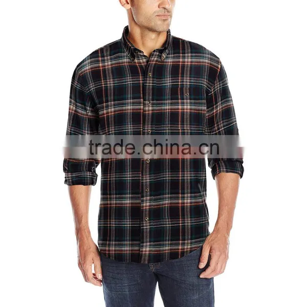 2016 Autumn and Winter Fashion Warm Large Size Flannel Plaid Shirts photo-5