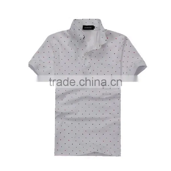 Hot Sale Plain White New Design Polo t Shirt photo-2