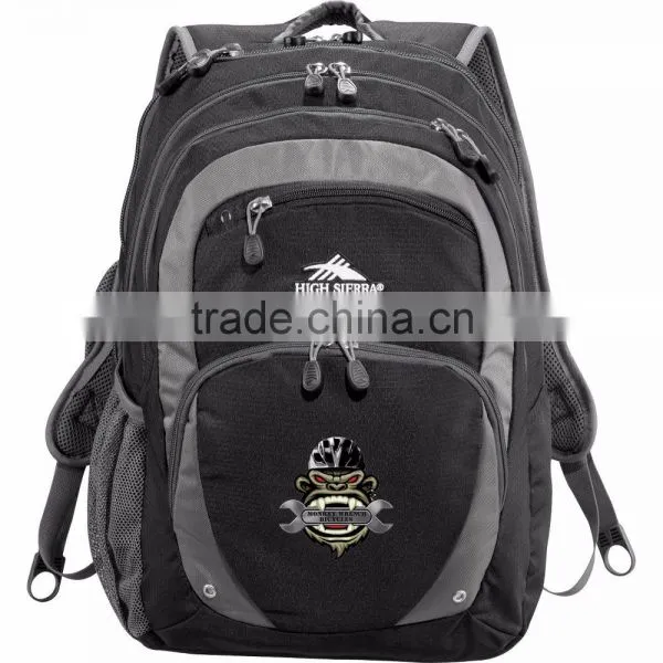 High Sierra Overtime Fly-By 17" Computer Backpack - Has TSA-friendly Compartment, Mesh Computer Viewing and Comes With Your Logo photo-3
