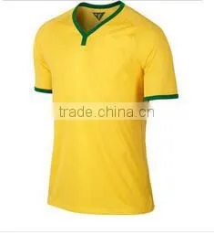 Hot Sell Brazil Custom Football Jersey photo-3