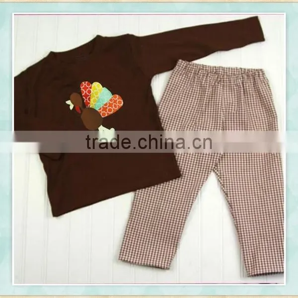 The Factory Price Wholesale Thanksgiving Long Sleeve Set the Style of 2017 is Very Popular photo-3