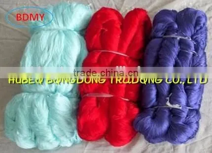 Dyed Color Pattern 40s/2 100% Virgin Polyester Yarn in Hanks photo-2