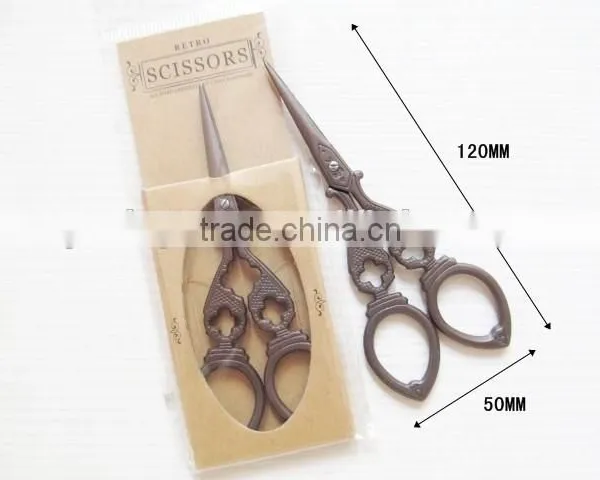 Sewing Scissors.Antique Zakka Scissors Embroidery Bird Scissors Craft Thread Scissors. photo-4