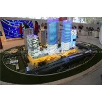 High Rise Commercial Plaza Building Model for Sale