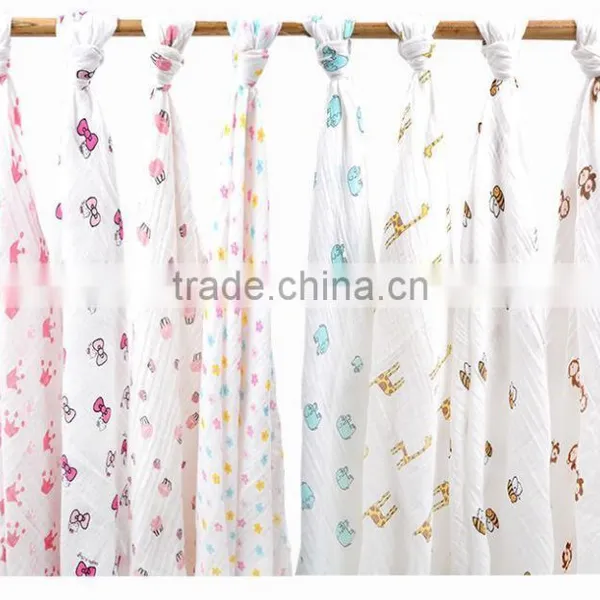 Baby Wholesale Muslin Wraps Reusable Muslin Swaddle Blankets photo-3