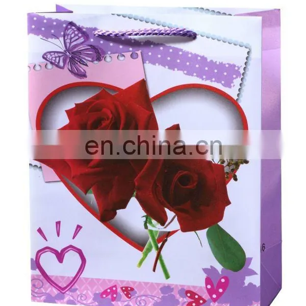 Custom Printed pp Gift Bag for Wedding/shopping Bag