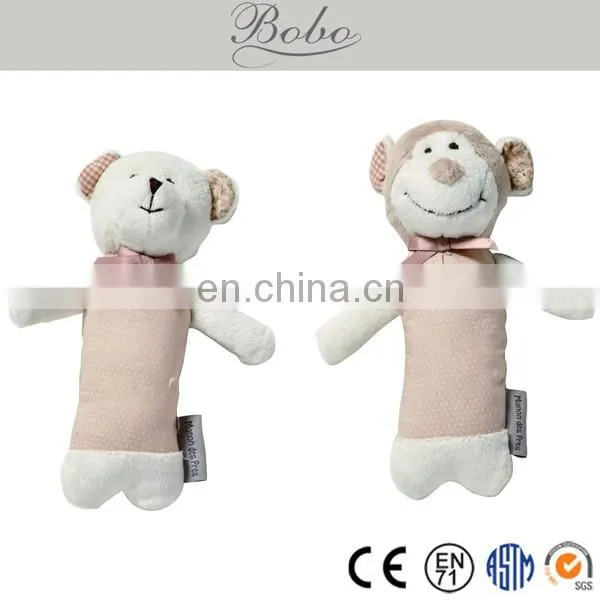 Lovely Kids Baby Soft Toy Animal Handbells Rattles