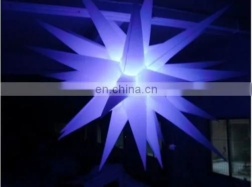 Cheap Advertising Inflatable LED Light Star for Party Decoration photo-3