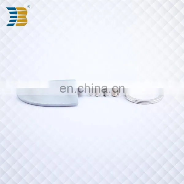Shield Shape Custom Made Silver Plating Keychain With Engraving photo-6