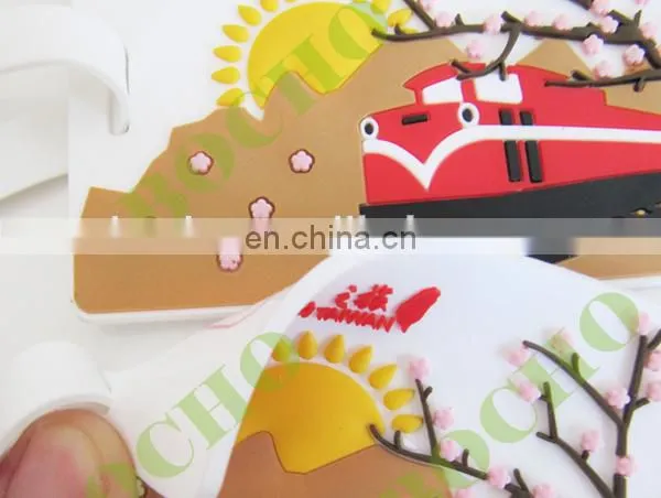 Shaped Rubber Baggage Tags photo-3