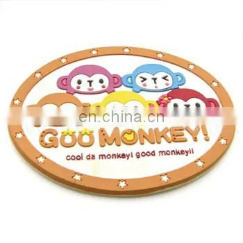 Rubber Patch-3D Transparent Rubber Label Wholesale Cheap Customized Engraved Logo 3D Soft Plastic PVC Silicone Rubber Label photo-4