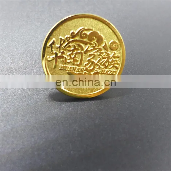 Top Sale Factory Price Gold Plating Metal Badge Reel photo-4