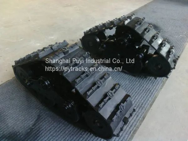 Small Rubber Track System Py-180 for Agricultural Machine/ Wheelchairs photo-4