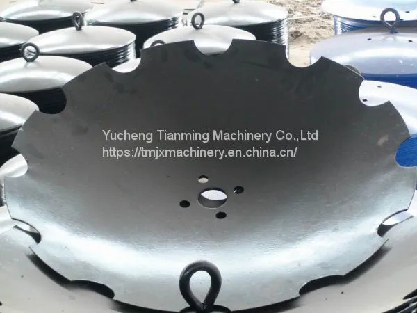 Harrow Parts Blades, Notched Disc Blades